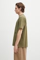 Barbour t-shirt bawełniany Barbour Regence OS Fit Graphic T-Shirt MTS1402 zielony SS25