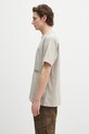 Футболка Barbour Barbour Calton Linen Blend OS Fit T-Shirt MTS1404 бежевий SS25