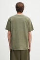 Abbigliamento Barbour t-shirt Barbour Calton Linen Blend OS Fit T-Shirt MTS1404 verde
