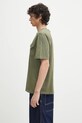 Βαμβακερό μπλουζάκι Barbour Barbour Newstreet Relaxed Fit T-Shirt MTS1398 πράσινο SS25