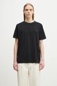 Pamučna majica Fred Perry regular crna M1588.Y43