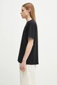 Pamučna majica Fred Perry M1588.Y43 crna SS25