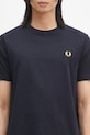 Pamučna majica Fred Perry mornarsko plava M1600.W75