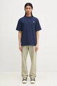 Хлопковая футболка Fred Perry M9826.X86 тёмно-синий