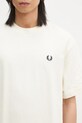 Fred Perry t-shirt bawełniany beżowy M9826.560