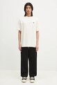 Fred Perry t-shirt bawełniany M9826.560 beżowy