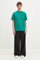 Хлопковая футболка Fred Perry M9827.X87 зелёный