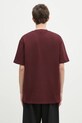 Oblečenie Bavlnené tričko Fred Perry M9827.597 burgundské