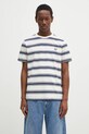 Fred Perry tricou din bumbac cu modele bej M9851.560