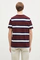 Odzież Fred Perry t-shirt bawełniany M9852.K22 bordowy
