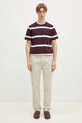 Pamučna majica Fred Perry M9852.K22 bordo