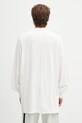 Odzież Rick Owens DRKSHDW longsleeve bawełniany Jumbo Ls T DU01E3261.RNEP5 biały