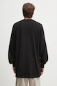 Одежда Хлопковый лонгслив Rick Owens DRKSHDW Jumbo Ls T DU01E3261.RNEP5 чёрный