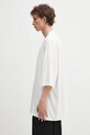 Rick Owens tricou din bumbac Tommy T DU01E3259.RN alb SS25