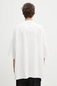 Îmbrăcăminte Rick Owens tricou din bumbac Tommy T DU01E3259.RN alb