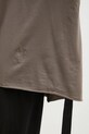Бавовняна футболка Rick Owens Tommy T коричневий DU01E3259.RN