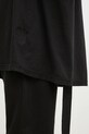 Бавовняна футболка Rick Owens Tarp T чорний DU01E3158.RN