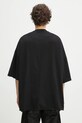 Abbigliamento Rick Owens t-shirt in cotone Tommy T DU01E3259.RNEP4 nero