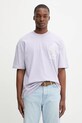 Îmbrăcăminte AllSaints tricou din bumbac BREAKUP M022PC violet
