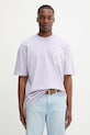 Abbigliamento AllSaints t-shirt in cotone BREAKUP M022PC violetto