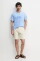 Michael Kors t-shirt in cotone CS552I11V2 blu SS25