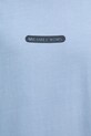 Michael Kors t-shirt bawełniany CS552K2HU2 niebieski