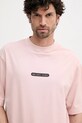 Michael Kors tricou din bumbac roz CS552K2HU2
