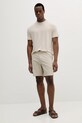 Marciano Guess t-shirt z domieszką lnu 5GHI00.6315A beżowy SS25