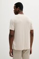 Odzież Marciano Guess t-shirt z domieszką lnu 5GHI00.6315A beżowy