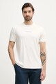 Футболка с примесью шелка Marciano Guess regular бежевый 5GHI08.6323A