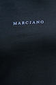 Majica iz mešanice svile Marciano Guess mornarsko modra 5GHI08.6323A