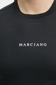 Marciano by Guess tricou din amestec de mătase 5GHI08.6323A negru