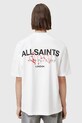 Βαμβακερό μπλουζάκι AllSaints AMORE λευκό M010PC