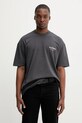 Îmbrăcăminte AllSaints tricou din bumbac AMORE M010PC gri