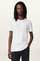 Bavlněné tričko AllSaints FIGURE kulatý bílá M025JB
