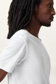 Îmbrăcăminte AllSaints tricou din bumbac FIGURE M025JB alb