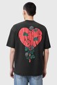 AllSaints tricou din bumbac SOWN M027PC negru SS25