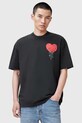 Îmbrăcăminte AllSaints tricou din bumbac SOWN M027PC negru