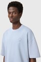 AllSaints t-shirt bawełniany HAVEN M029JC niebieski SS25