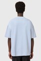 Odzież AllSaints t-shirt bawełniany HAVEN M029JC niebieski