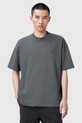 AllSaints t-shirt in cotone HAVEN rilassato grigio M029JC