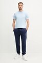 Бавовняна футболка Hackett London HM500881 блакитний SS25