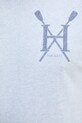 Hackett London t-shirt bawełniany HM500891 niebieski