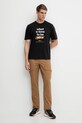 Salewa t-shirt Eagle Outside 00.0000029108 czarny SS25