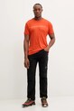 Dynafit t-shirt sportowy Traverse 08.0000070670 pomarańczowy AW25