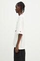 Maison MIHARA YASUHIRO t-shirt in cotone Smily Face Printed Tee J14TS782 bianco SS25