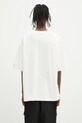 Abbigliamento Maison MIHARA YASUHIRO t-shirt in cotone Smily Face Printed Tee J14TS782 bianco
