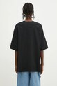 Abbigliamento Maison MIHARA YASUHIRO t-shirt in cotone Smily Face Printed Tee J14TS782 nero