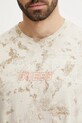 Guess t-shirt bawełniany MUSCARI Z5GI01.I3Z14 beżowy