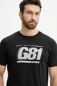 Bavlněné tričko Guess CORMS černá Z5GI06.I3Z14